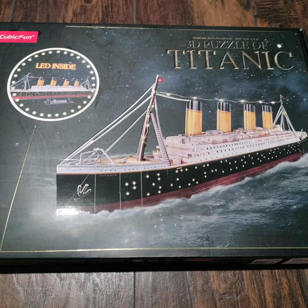COPY - Titanic 3D Puzzle